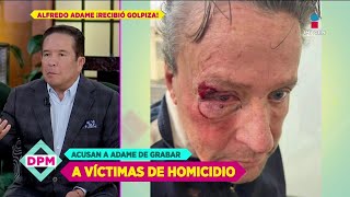 ¡Alfredo Adame recibe golpiza Lo acusan de grabar a víctimas VIDEO  De Primera Mano [upl. by Farman]