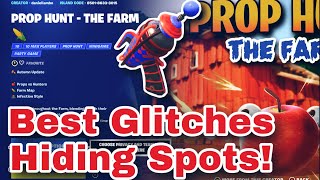 Fortnite  The Farm🌽 Prop Hunt Best GlitchesHiding Spots🤫 [upl. by Wilhelmina529]