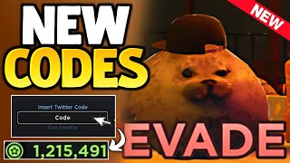 NEW ALL WORKING CODES FOR EVADE IN 2023 ROBLOX EVADE CODES [upl. by Eniamrej942]