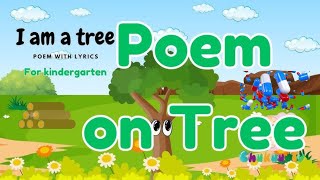 Tree Nursery RhymesTree Poem Children songsKids LearningKids TV A to Z [upl. by Gregoire255]