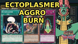 Yugioh GX Tag Force 1  Jinzo  Ectoplasmer Deck Aggro Burn [upl. by Maryanna]