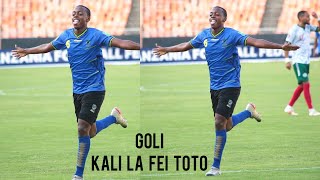 GOLI LA FEI TOTO FEISAL SALUM TAIFA STARS VS MADAGASCAR [upl. by Sartin]