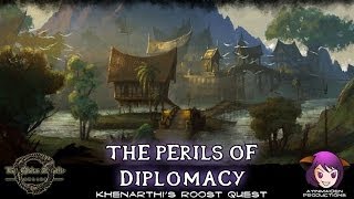 Elder Scrolls Online  L4 The Perils of Diplomacy [upl. by Eidnyl]