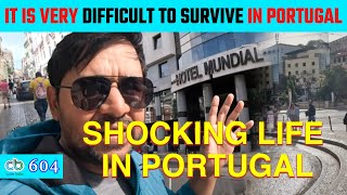 Realities of Life in Portugal  It is Very Difficult to Survive in Portugal  Cycle Travel Vlog [upl. by Yllitnahc]