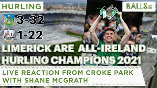 GAA Embedded  Live AllIreland Hurling Final Reaction With Shane McGrath  Limerick Vs Cork [upl. by Eanej]