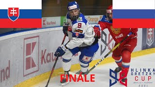 SLOVENSKO VS RUSKO HLINKA GRETZKY CUP FINÁLE 2021 [upl. by Nairadas]