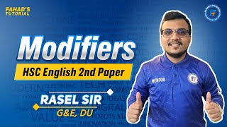 Modifiers  HSC  English 2nd Paper  Rasel Sir [upl. by Alywt]