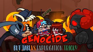 Expurgation Tricky But Sings Genocide Fight Tabi Again  Friday Night Funkin Tabi Vs Tricky Phase 4 [upl. by Marcela]