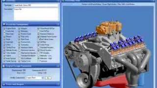 Engine Builder 3D  Small Block Chevy [upl. by Ozan]