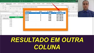 Multiplicar DUAS COLUNAS de Listview Excel VBA via Códigos [upl. by Hadden]