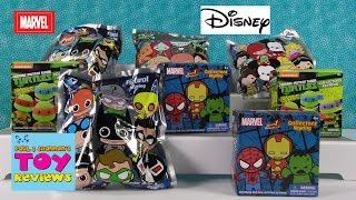 Disney Marvel DC Figural Keyring Palooza  Blind Bag Toy Review  PSToyReviews [upl. by Ynagoham]