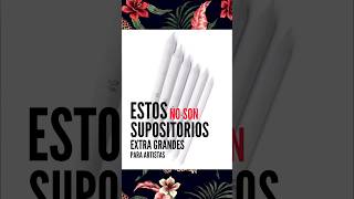 Supositorios extra grandes para artistas DIFUMINOS [upl. by Eelesor]