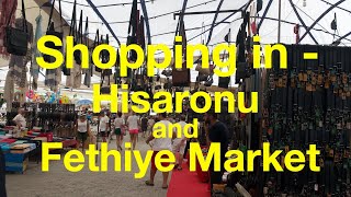 Hisaronu shopping and Fethiye Market Turkey [upl. by Gratia426]