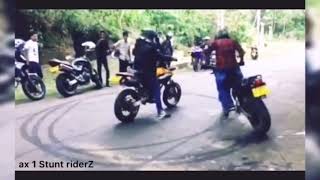 Sri lankan Ax1 stunt riderZ [upl. by Ynnaej]