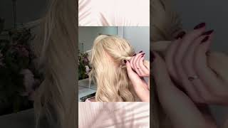 Simple updo hairstyle  Hairstyle tutorial [upl. by Elleynod170]