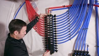 PEX Manifold System  Pros and Cons  Tour [upl. by Leena179]