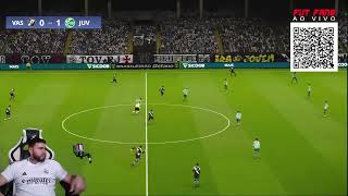 VASCO X JUVENTUDE AO VIVO GAMEPLAY 2024 CANAL FUT FANG [upl. by Adyela]