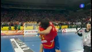 España  Dinamarca Final Mundial Balonmano 2013 [upl. by Oren]