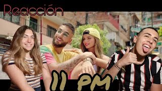 Reaccion Maluma  11 PM [upl. by Nwahsor]