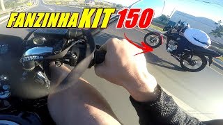 TITAN 160 VS FAN 125 VARETA KIT 150cc [upl. by Haek]