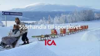 ICA reklamfilm 2014 v8  Ulf och Jerry drar på sportlov [upl. by Adnovad319]