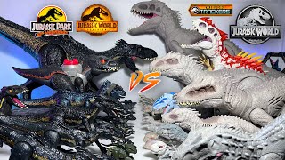 Indominus rex Sneak Attacks the Dino Trackers 😱🦖  Jurassic World Dino Trackers [upl. by Charmaine]