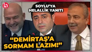 Soylu quotHelallik meselesi tatlıya bağlandı mıquot dedi Önder cevap verdi quotDemirtaşa sormam lazımquot [upl. by Kelley]