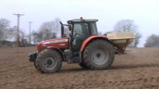 Maize Planting with MF and Fertiliser Spreader [upl. by Rogerg443]