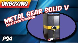 Unboxing Metal Gear Solid V The Phantom Pain  Limited Edition  PS4 [upl. by Eibot]