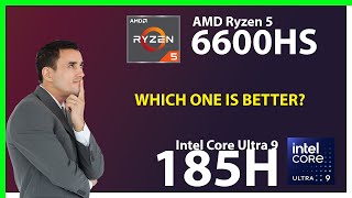 AMD Ryzen 5 6600HS vs INTEL Core Ultra 9 185H Technical Comparison [upl. by Cenac296]