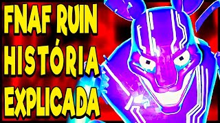 A História de FNAF Security Breach Ruin Todos os FINAIS explicados da DLC [upl. by Aremat268]