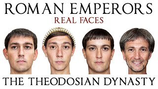 Theodosian DynastyTheodosius I the GreatArcadiusHonoriusTheodosius II [upl. by Ozkum]