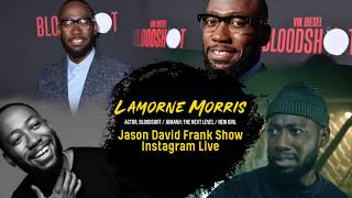 JASON DAVID FRANK SHOW WITH BLOODSHOTS LAMORNE MORRIS Ep 14 [upl. by Ynohtnakram]