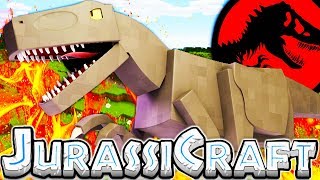 VELOCIRAPTORS ARE TERRIFYING  MODDED MINECRAFT DINOS JURASSIC PARK 7  JeromeASF [upl. by Nauqas]