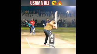 Usama Ali Batting 😘🔥 shorts [upl. by Ahsiek]