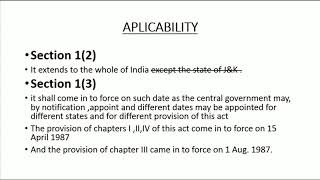 CONSUMER PROTECTION ACT 1986 [upl. by Mcmahon]