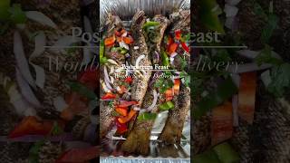 Roast Jerk Snapper stuffed with Callaloo Seasoned Vegetable Rice Fish Tea or Fish BrothSoup [upl. by Navar]