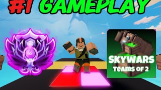 The BEST Mobile Skywars Gameplay… Roblox Bedwars [upl. by Paley]