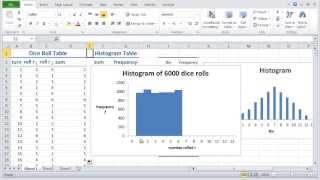 How to make a LIVE histogram in Excel [upl. by Ahcim]