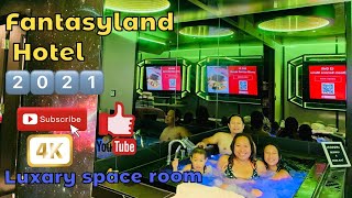 FANTASYLAND HOTELspace room theme12️⃣0️⃣2️⃣1️⃣edmontonalbertafantasylandhotelbirthdaygift [upl. by Wallach]