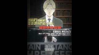 Johan Liebert VS Eurus Holmes By Narrative  Monster and Series Sherlock [upl. by Treva450]