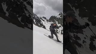 Cross Country Downhill Telemark skiing June 9th 2023 [upl. by Aizahs626]