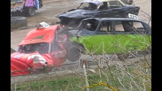 Banger Racing HMC  Standlake 2019 Unlimited Classic 2 litre amp Micro [upl. by Rogerson803]