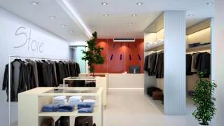 UnderCeiling Air Conditioner in a Shop Animation [upl. by Melbourne]