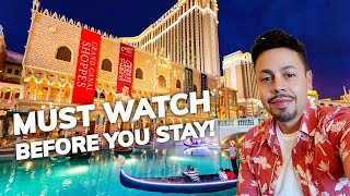 Staying at THE VENETIAN LAS VEGAS What You NEED to Know [upl. by Margo]