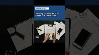 How to Journalize Commission Income  finance accounting corporatelife [upl. by Ahtnicaj]