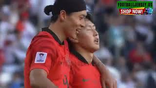 South Korea vs Bahrain 31 Highlights  AFC Asian Cup 2024 [upl. by Kenneth206]