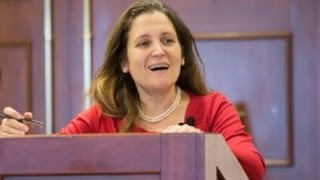 Chrystia Freeland Unleashing Capitalism For the Social Good [upl. by Viviene]