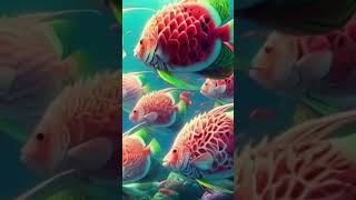 කොමඩු මාලු 🍉 Water Melon Fish sinhalacartoon sinhalacartoons lamakatha nature shorts short [upl. by Sanyu382]