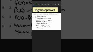 Högskoleprovet högskoleprovet enkelt studera skola matte matematik tips tricks utbildning [upl. by Hannah]